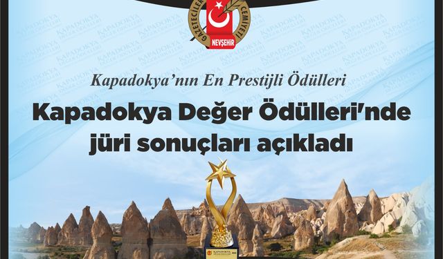 Kapadokya Değer Ödülleri’nde Jüri Sonuçları Açıklandı