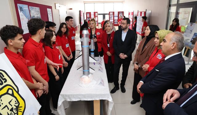 Şehit Yakup Avşar Anadolu Lisesi’nde “TEKNO TÜRK” Sergisi Büyük İlgi Gördü