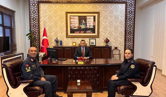 Çamardı İlçe Jandarma Komutanı Teğmen Beyza Yavuz görevine başladı