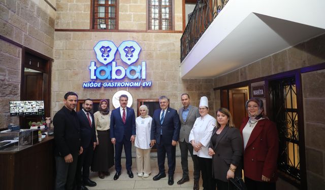 Niğde Mutfağı TBMM Komisyon Başkanlarına Tanıtıldı