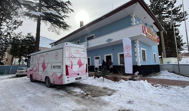 Niğde’de Mobil sağlık timleri, köy köy gezerek sağlık dağıtıyor