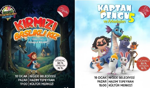 Belediye’den 2’nci Çocuk tiyatroları festivali