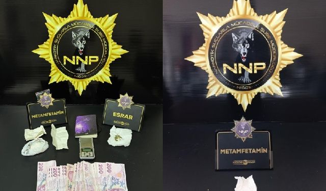 Niğde'de zehir tacirlerine darbe: 4 tutuklama