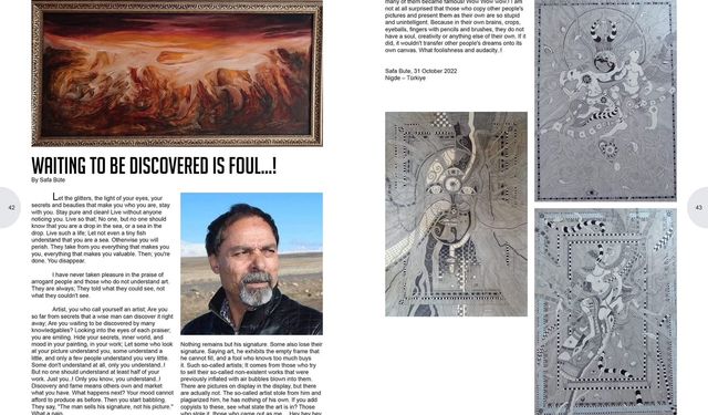 Büte Uluslararası Dergi kapaklarında