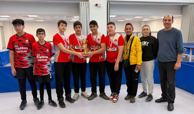 Yıldız Erkekler Masa Tenisi Müsabakaları Tamamlandı