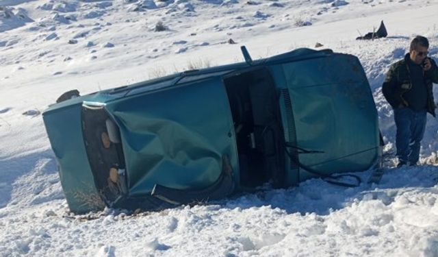 Niğde’de Dağ Yolunda Trafik Kazası