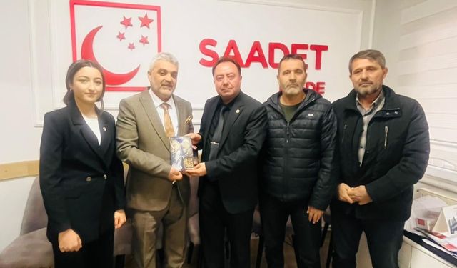 DYP’den Saadet Partisi’ne ziyaret: “Birlikte Güçlü Adımlar Atmalıyız”