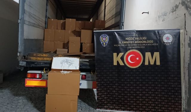 Niğde KOM ve İstihbarat Ekiplerinden Operasyon