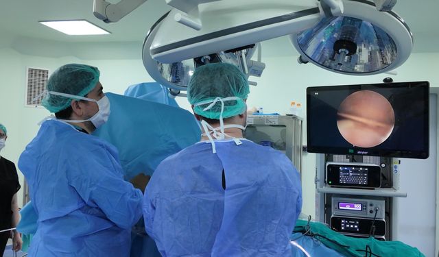 Hastanede 4 yeni artroskopi cihazı hizmete girdi