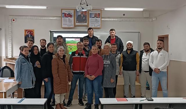 Bor’da Sürü Yönetimi Kursu Devam ediyor