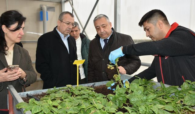 Denizbank’tan Patates Araştırma Enstitüsü’ne ziyaret