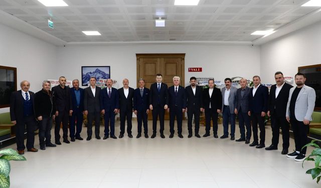 NESOB’dan Vali Akmeşe’ye ziyaret