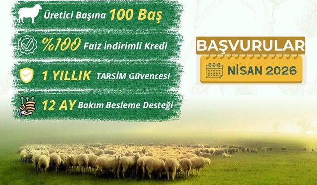 Niğde’de Küçükbaş Destek Projesi başlıyor