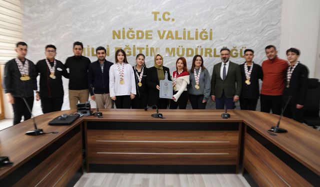Niğdeli genç şefler madalyalara doymadı