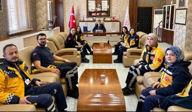 Ulukışla’da 112 Acil Sağlık Personeline Başarı Belgesi