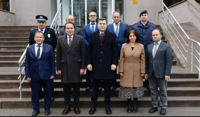 Vali Akmeşe’den Kaymakam Görgülüarslan’a ziyaret