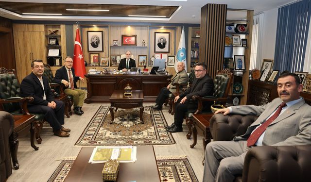 Niğde Medyasından Rektör Uslu’ya ziyaret