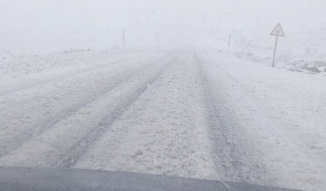 Çiftlik İlçesi beyaza büründü (VİDEO HABER)