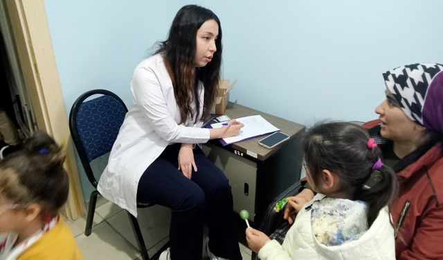 Çamardı’da Mobil Sağlık hizmeti verildi