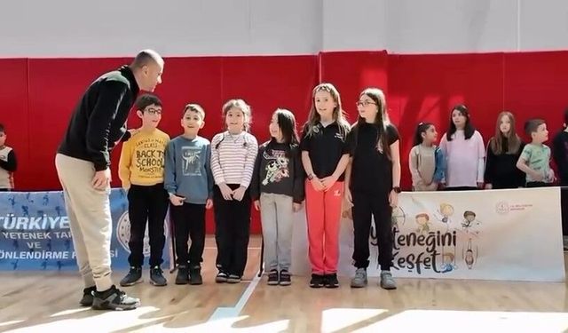 6 Bin öğrencinin spor yeteneği keşfediliyor