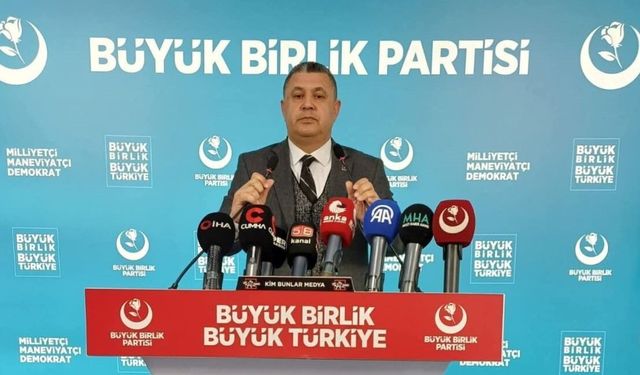 BBP’den Dr. Sami Yağız Caddesi düzenlemesine tepki