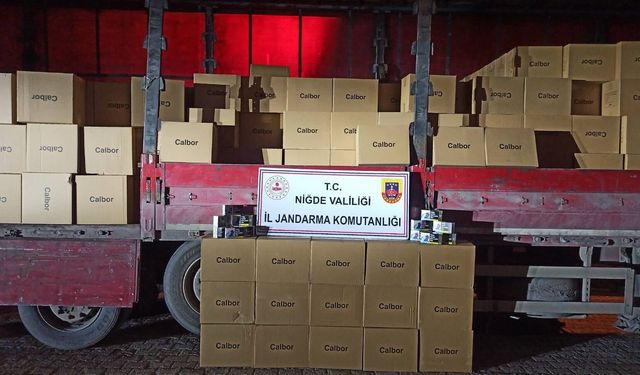 Ulukışla’da Kaçakçılık Operasyonu