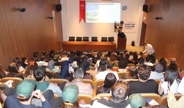 Tarım öğrencileri sektör temsilcileriyle bir araya geldi