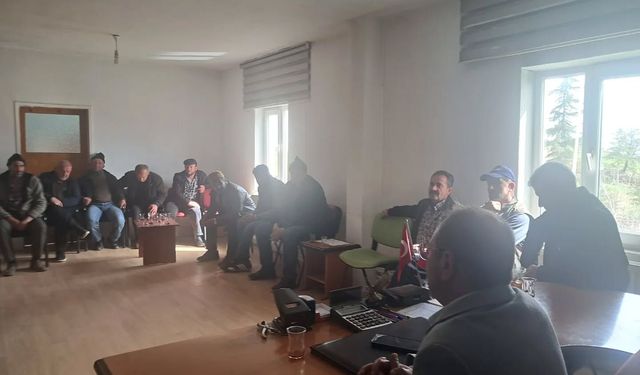 Çömlekçi Köyü’nde üreticilere bilgilendirme