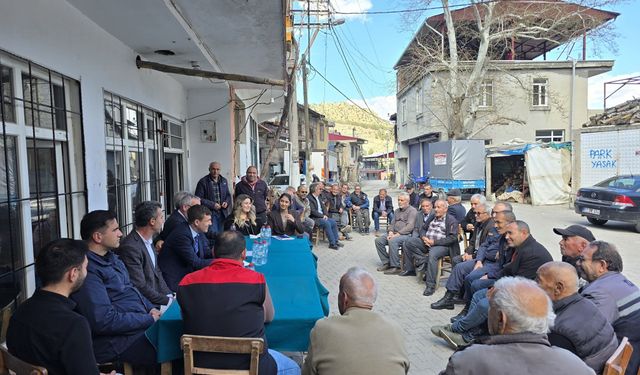 Kaymakam Gökçe’den Köy ziyaretleri