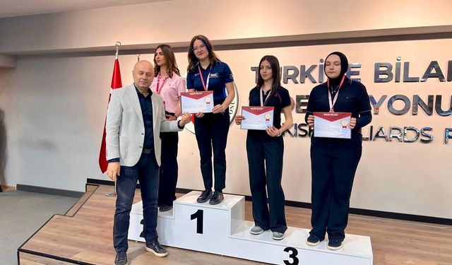 Niğde’den Bilardo Türkiye Şampiyonası’nda Altın başarı