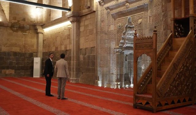 Sungurbey Camii’nde restorasyon tamamlandı