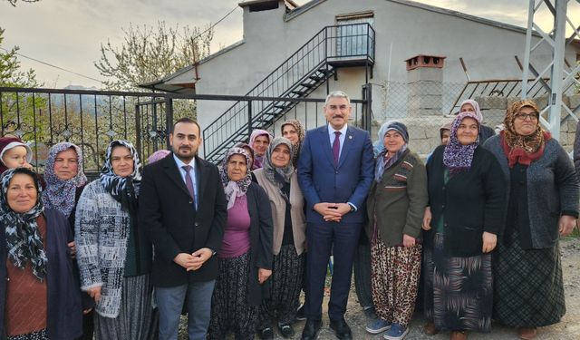 Milletvekili Uzkurt’tan ilçe ilçe saha çıkarması