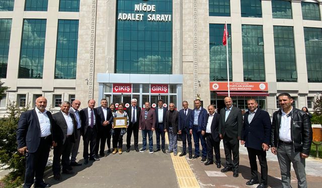 NESOB Başkanı Yeşil mazbatasını aldı