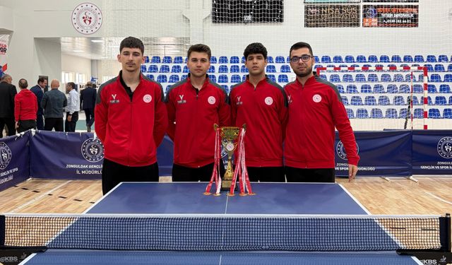 YURTLİG Masa Tenisi Şampiyonu Niğde oldu