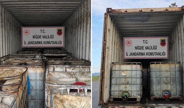 14 Bin 500 Litre kaçak akaryakıt ele geçirildi