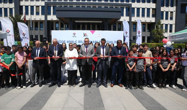 Niğde'de TÜBİTAK Bilim Fuarları Festivali