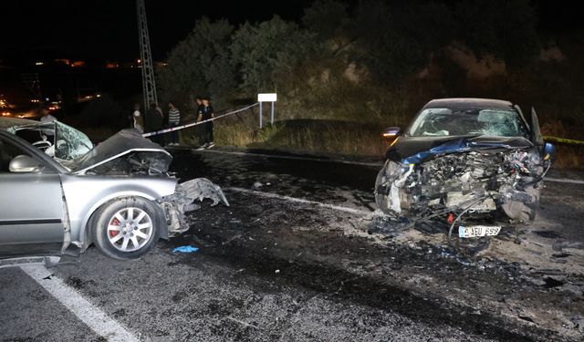 Nevşehir'de hatalı sollama faciaya neden oldu!
