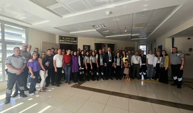 Başhekim Zor’dan Güvenlik Personeline teşekkür