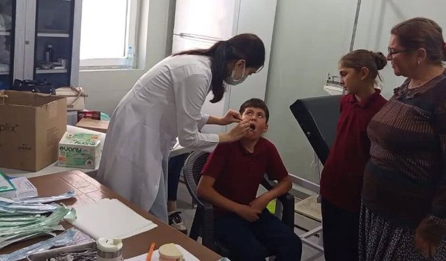 Hasangazi Köyü'nde Sağlık Taraması yapıldı
