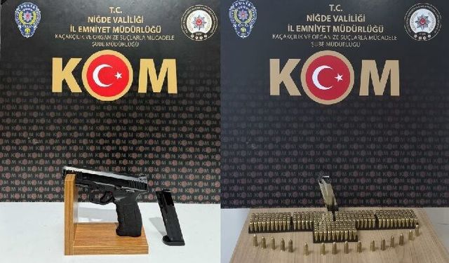 KOM’dan Yasa Dışı Silah Operasyonu