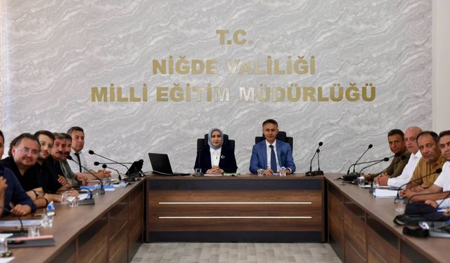 İlkokul Müdürleriyle yıl sonu değerlendirmesi