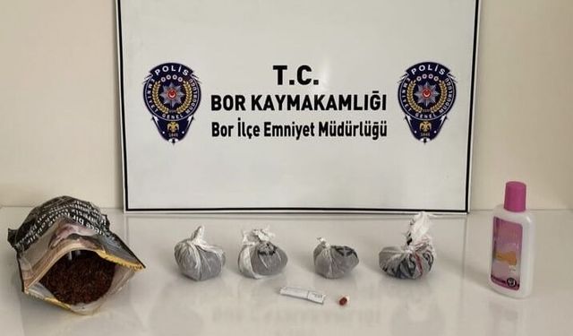 Niğde ve Bor'da Narkotik Operasyonu!