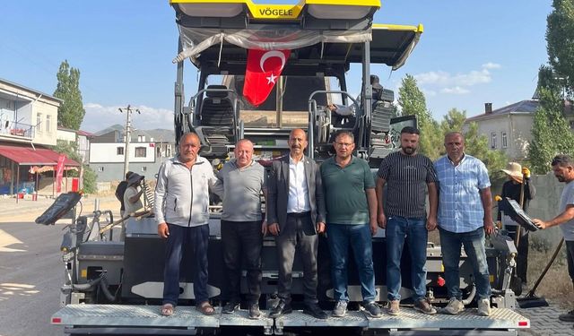 Bozköy Yolunda Sıcak Asfalt Çalışması başladı