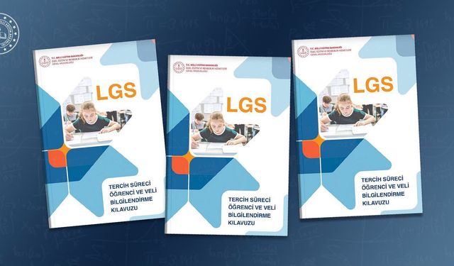 LGS Tercih Kılavuzu Yayımlandı