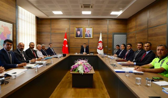 Niğde’de genişletilmiş asayiş toplantısı