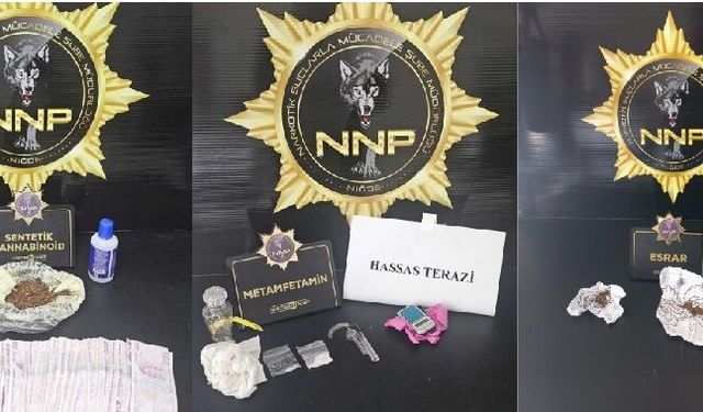 Niğde’de Uyuşturucu Operasyonu!