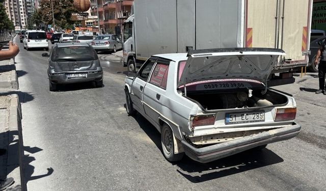 Niğde'de zincirleme kaza: 1 yaralı