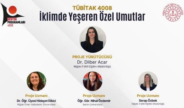 Niğde'nin Projesine TÜBİTAK Fonu