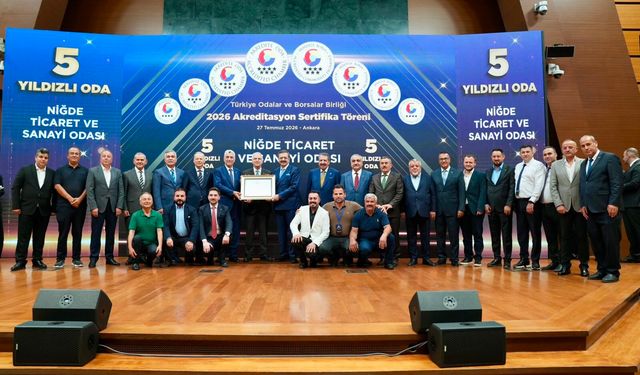 NİTSO’nun 5 Yıldızlı kalitesi tescillendi