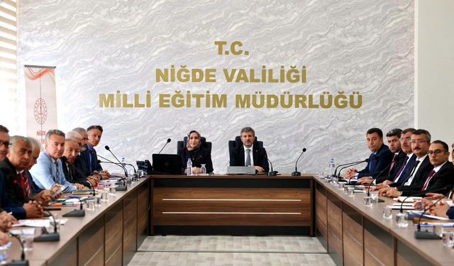 Ortaöğretim değerlendirme toplantısı yapıldı